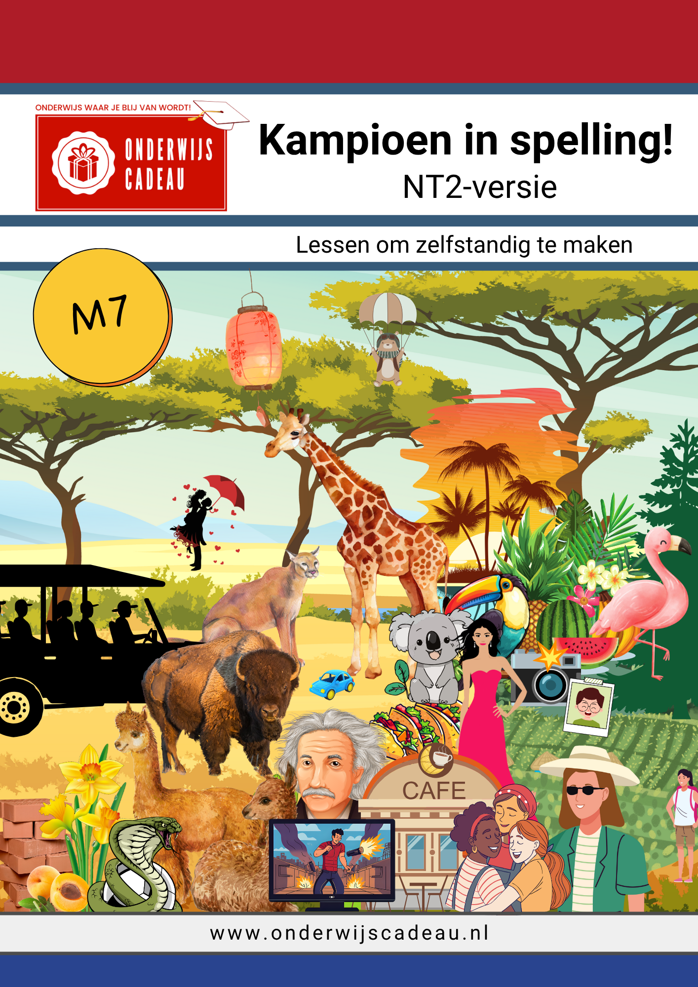 Kampioen in spelling! - M7 en E7 - NT2-versie
