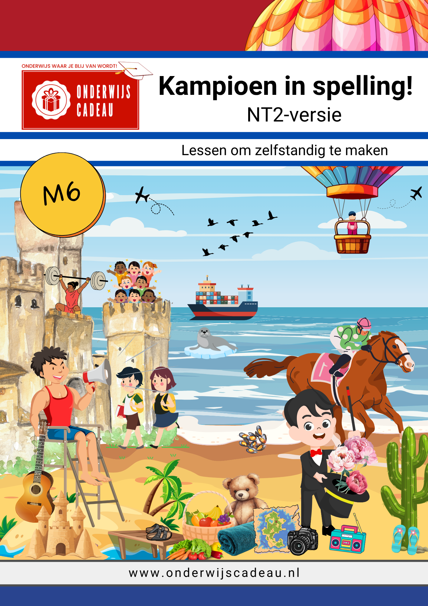Kampioen in spelling! - M6 en E6 - NT2-versie