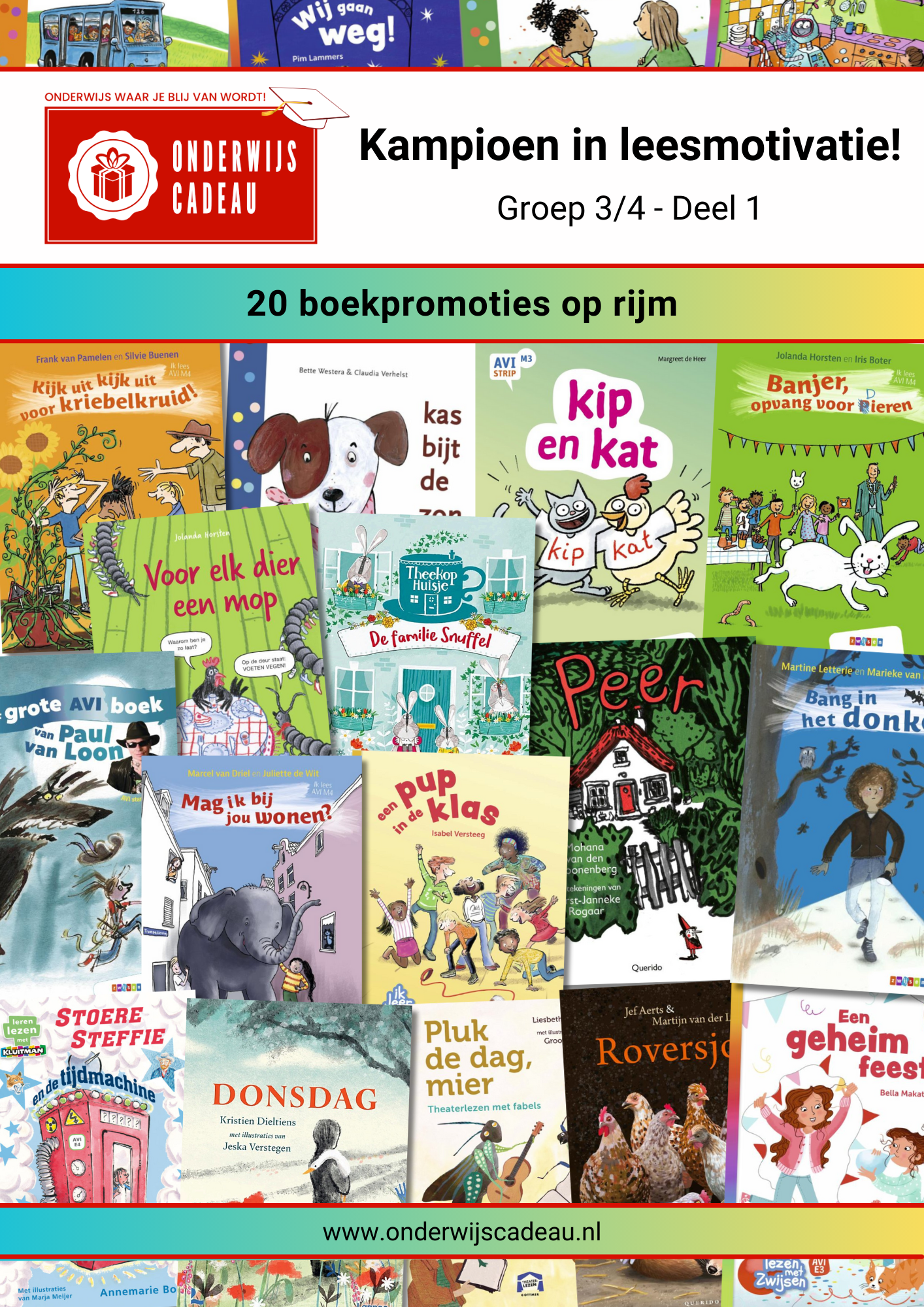 Kampioen in leesmotivatie! - Groep 3/4 - Deel 1