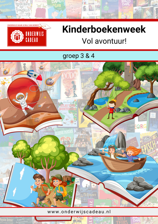 Kinderboekenweek 2025 - Vol avontuur! - Groep 3/4