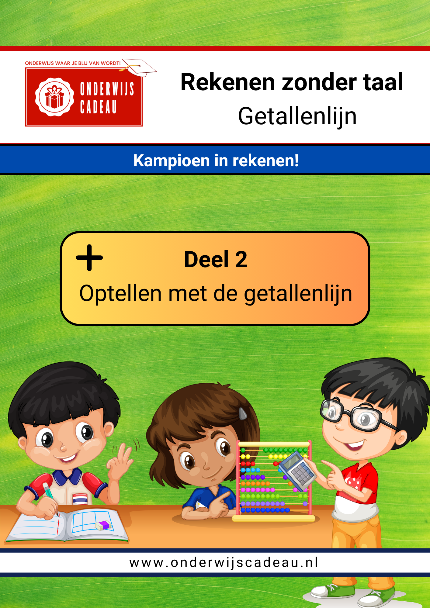 Getallenlijn - Deel 2 (optellen)