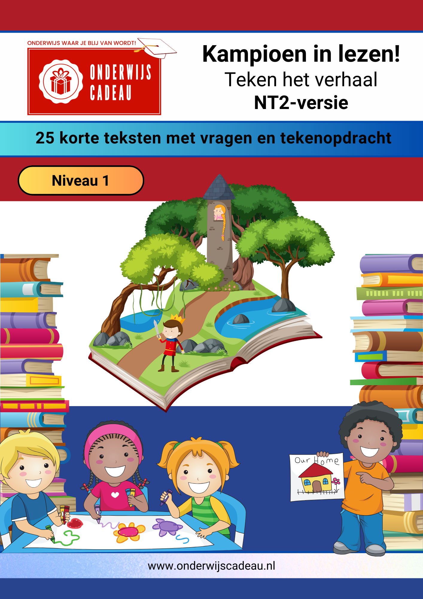 Kampioen in zorgvuldig lezen! - NT2-versie - Niveau 1