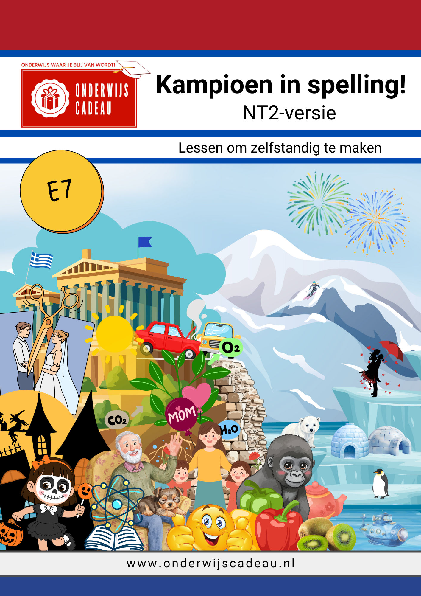 Kampioen in spelling! - M7 en E7 - NT2-versie