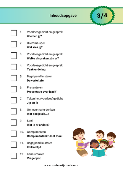 De Gouden Weken (groep 1 t/m 8)