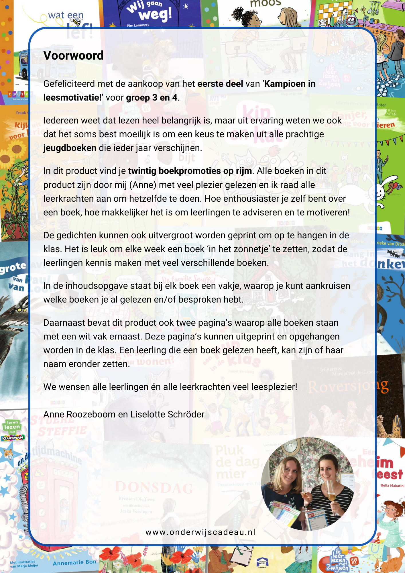 Kampioen in leesmotivatie! - Groep 3/4 - Deel 1