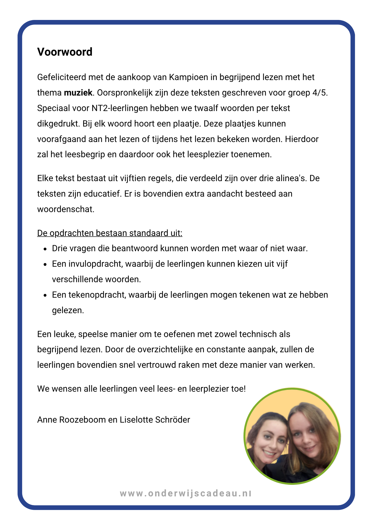 Begrijpend lezen: Muziek (NT2)