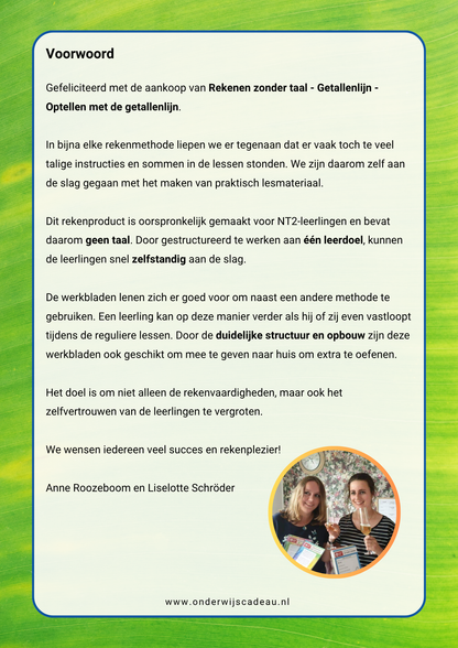 Getallenlijn - Deel 2 (optellen)