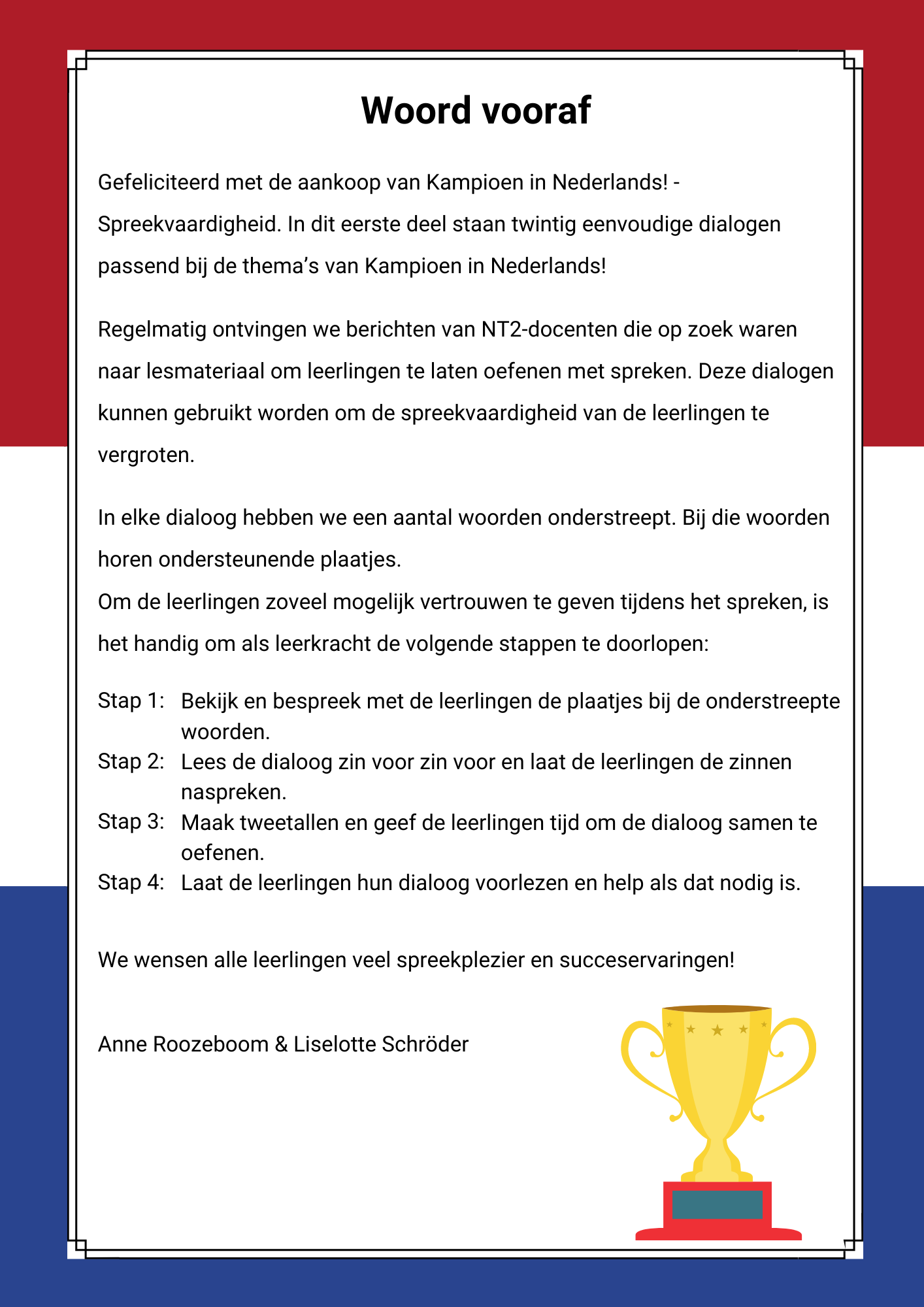 Kampioen in Nederlands! - Spreekvaardigheid - Deel 1