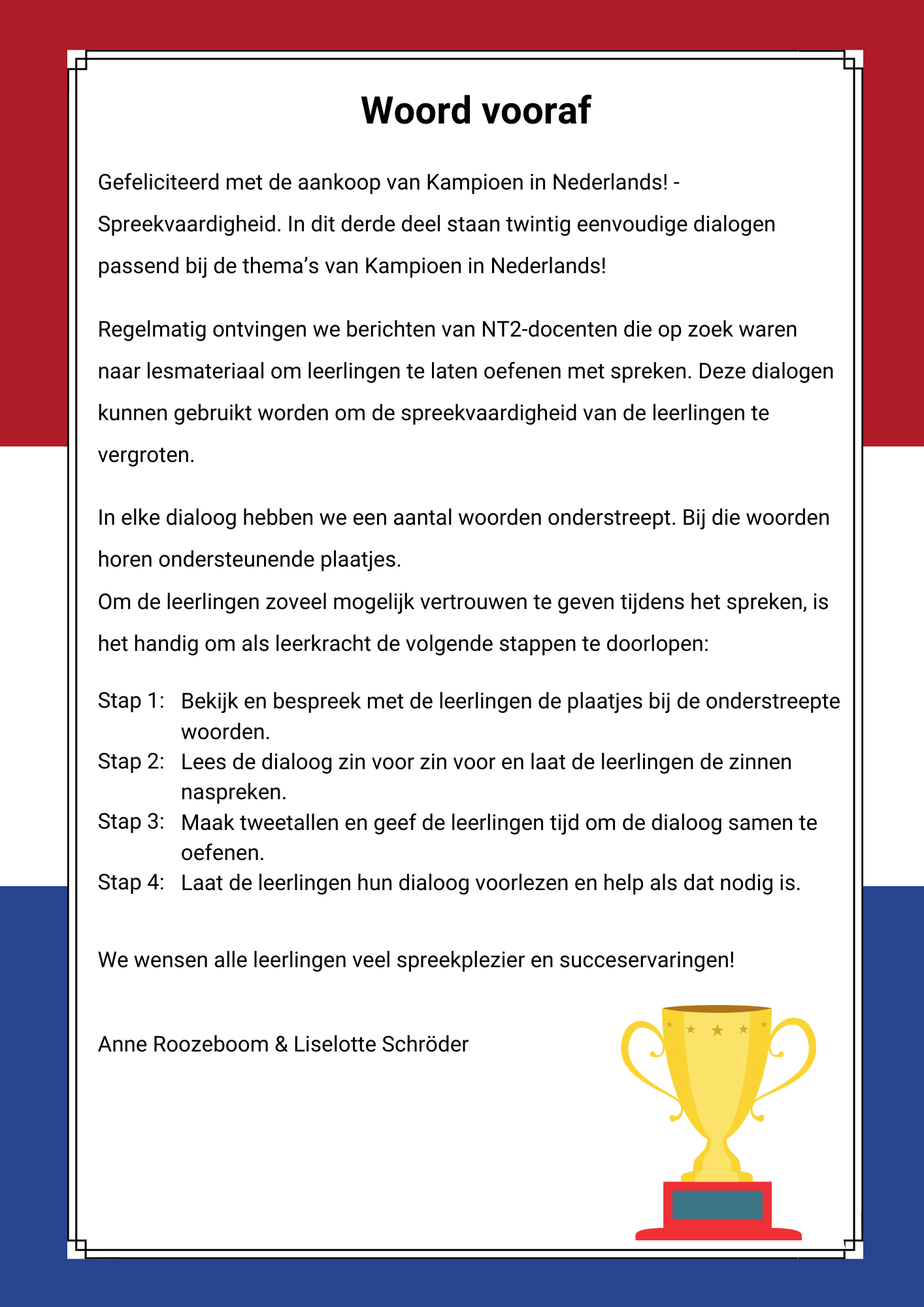 Kampioen in Nederlands! - Spreekvaardigheid - Deel 3