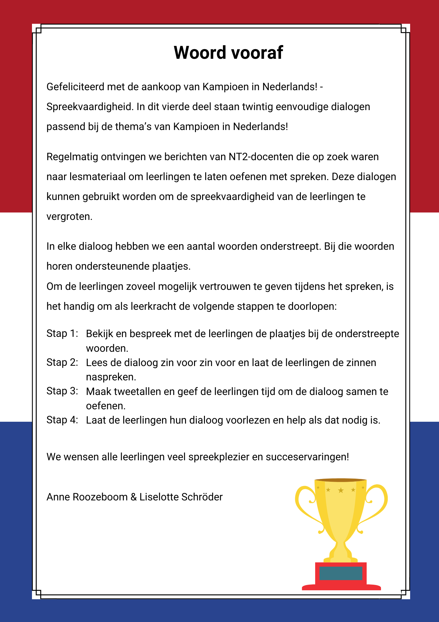Kampioen in Nederlands! - Spreekvaardigheid - Deel 4