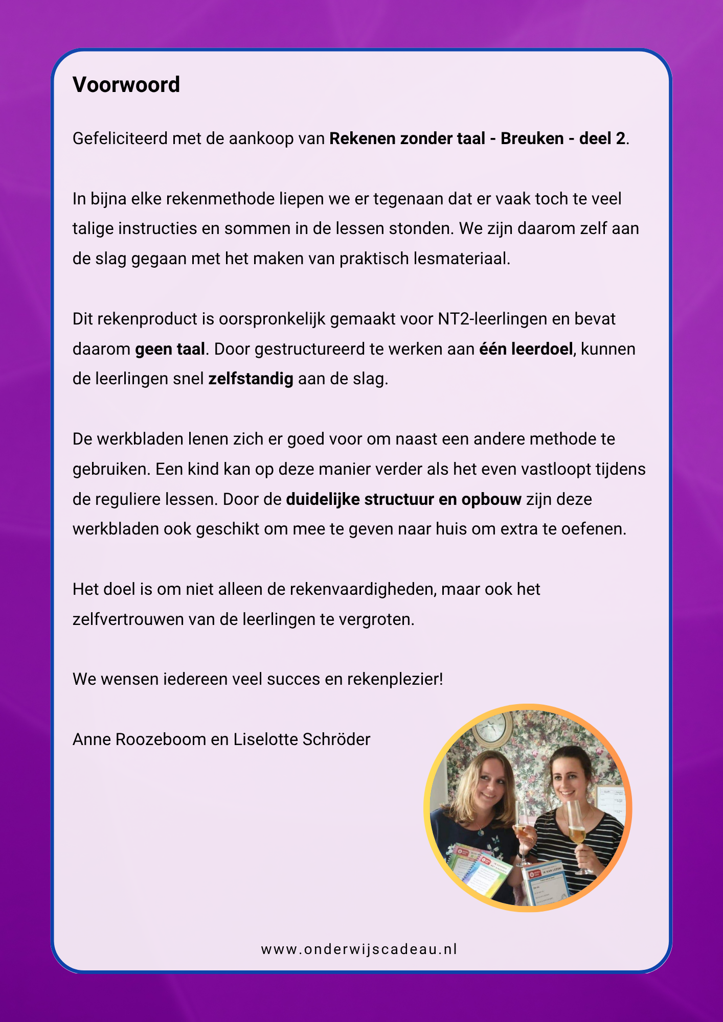 Rekenen zonder taal - Breuken - Deel 2 (Rekenen met breuken)