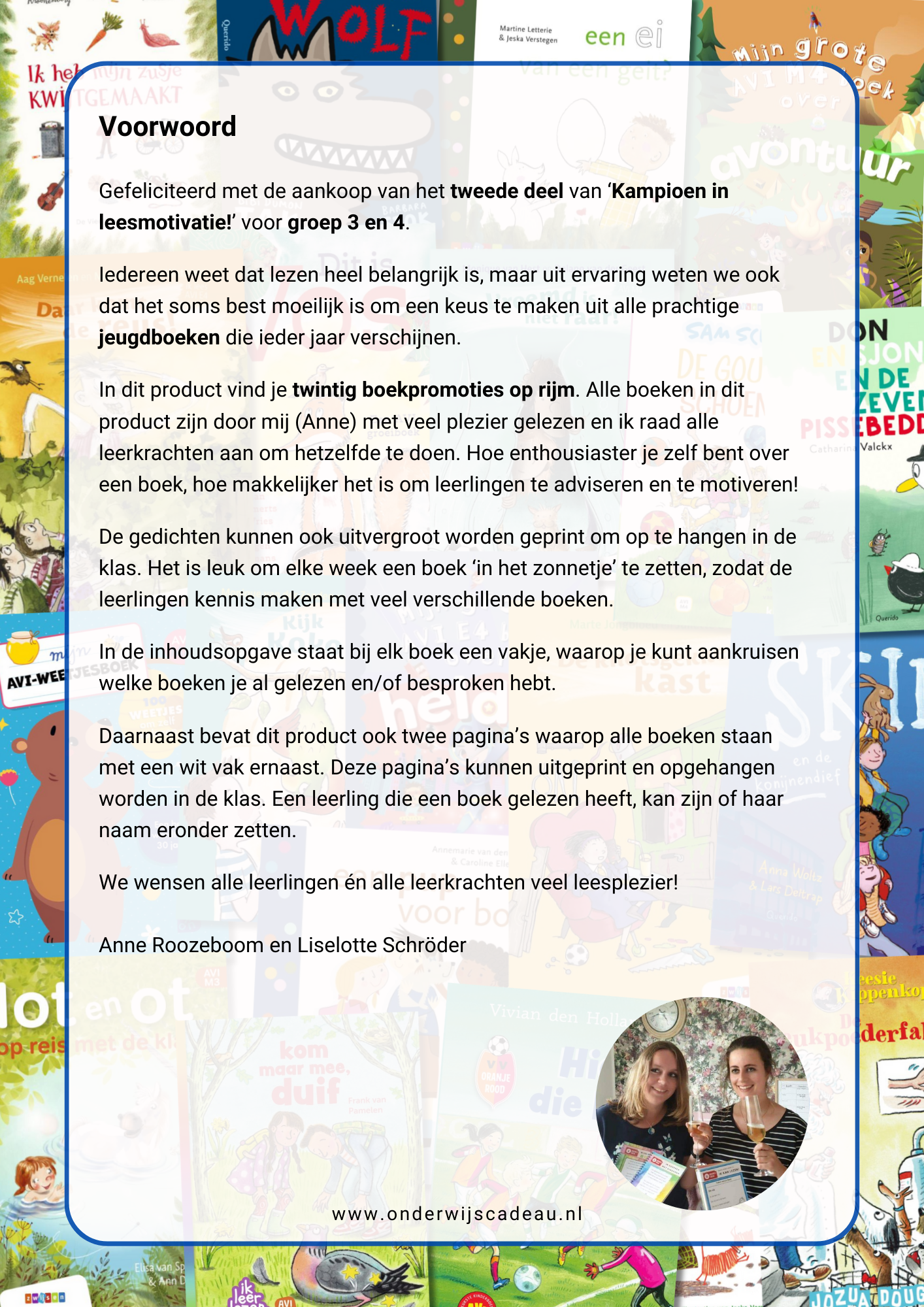 Kampioen in leesmotivatie! - Groep 3/4 - Deel 2