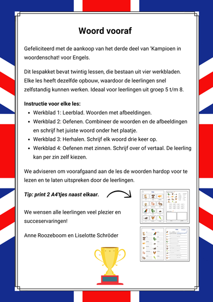 Woordenschat (Engels) - Deel 3