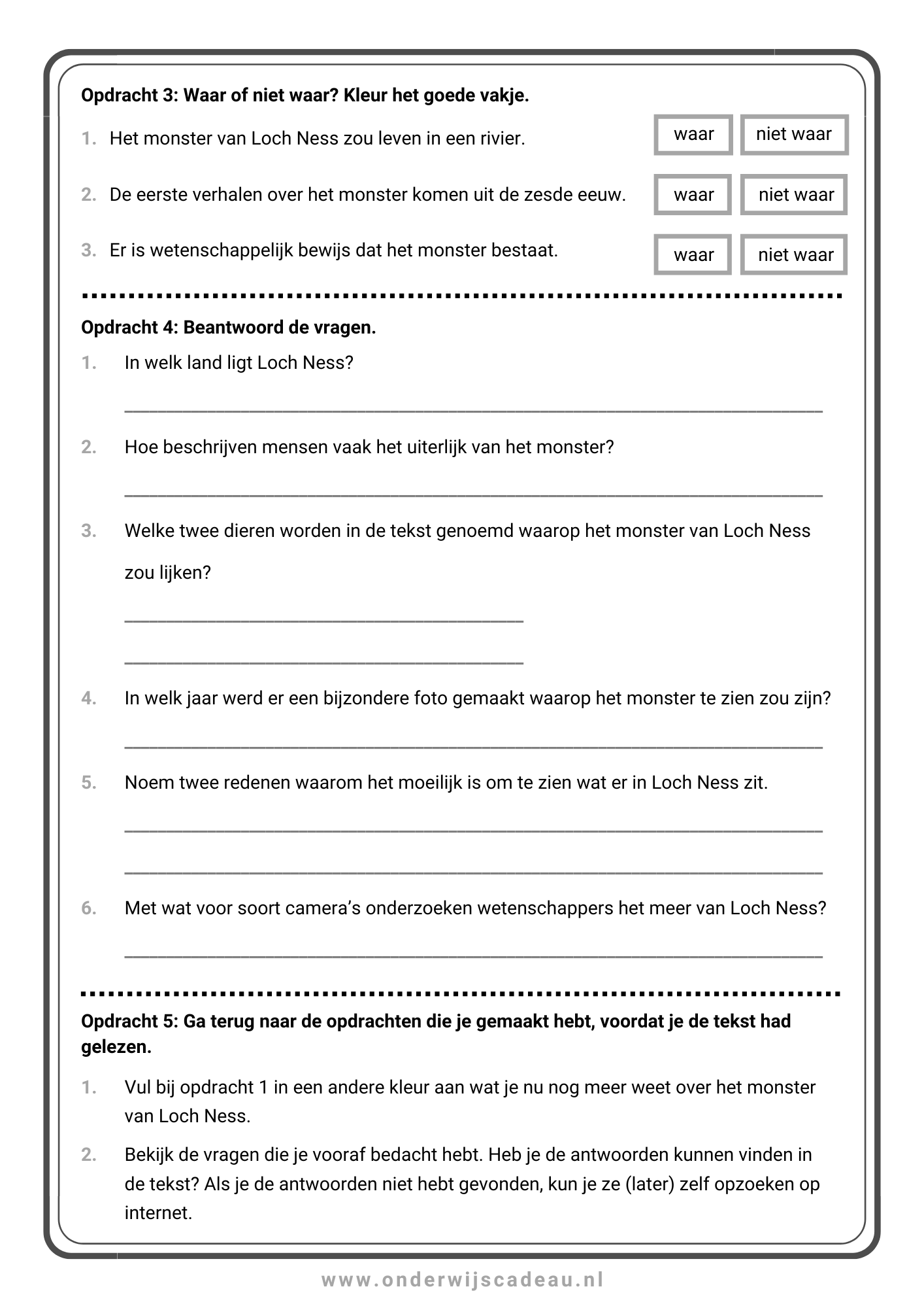 Begrijpend lezen (Groep 7/8) - Deel 1