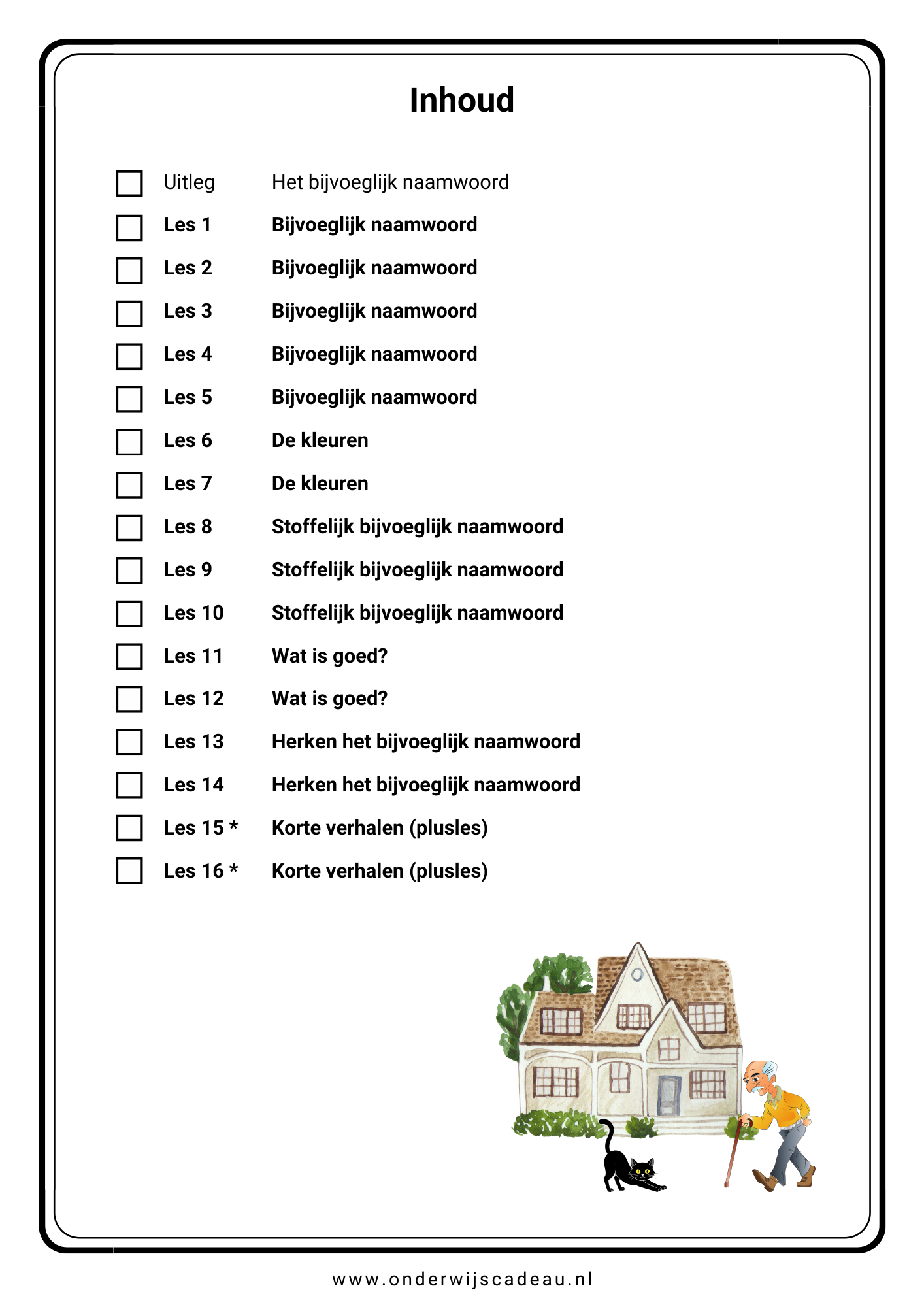 Bijvoeglijk naamwoord (NT2)