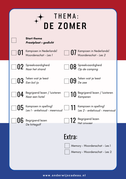 De zomer (NT2)