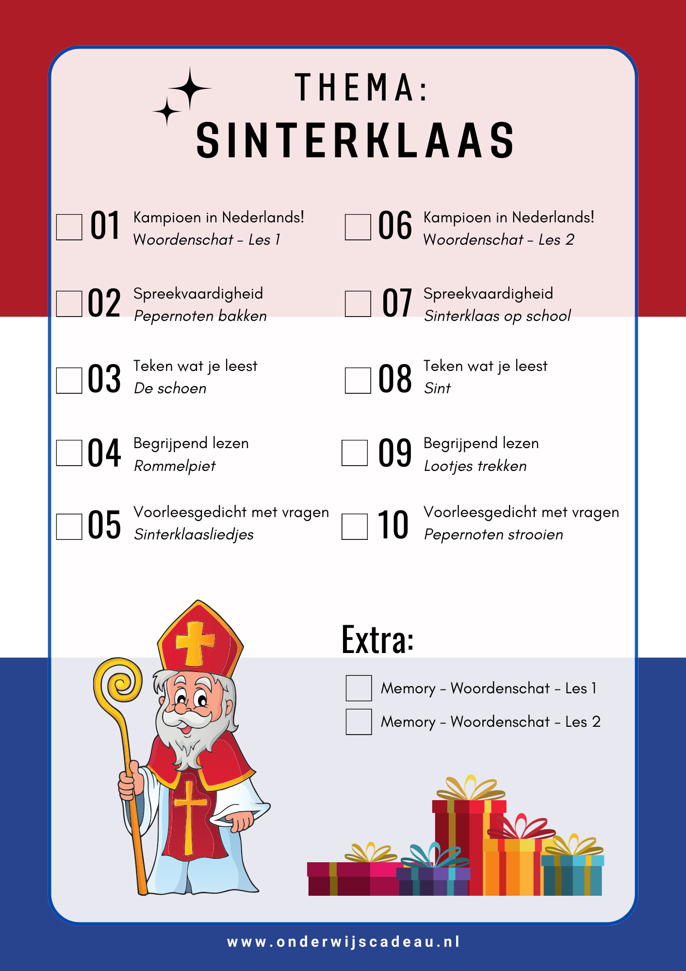 Kampioen in Nederlands! - NT2 - Sinterklaas