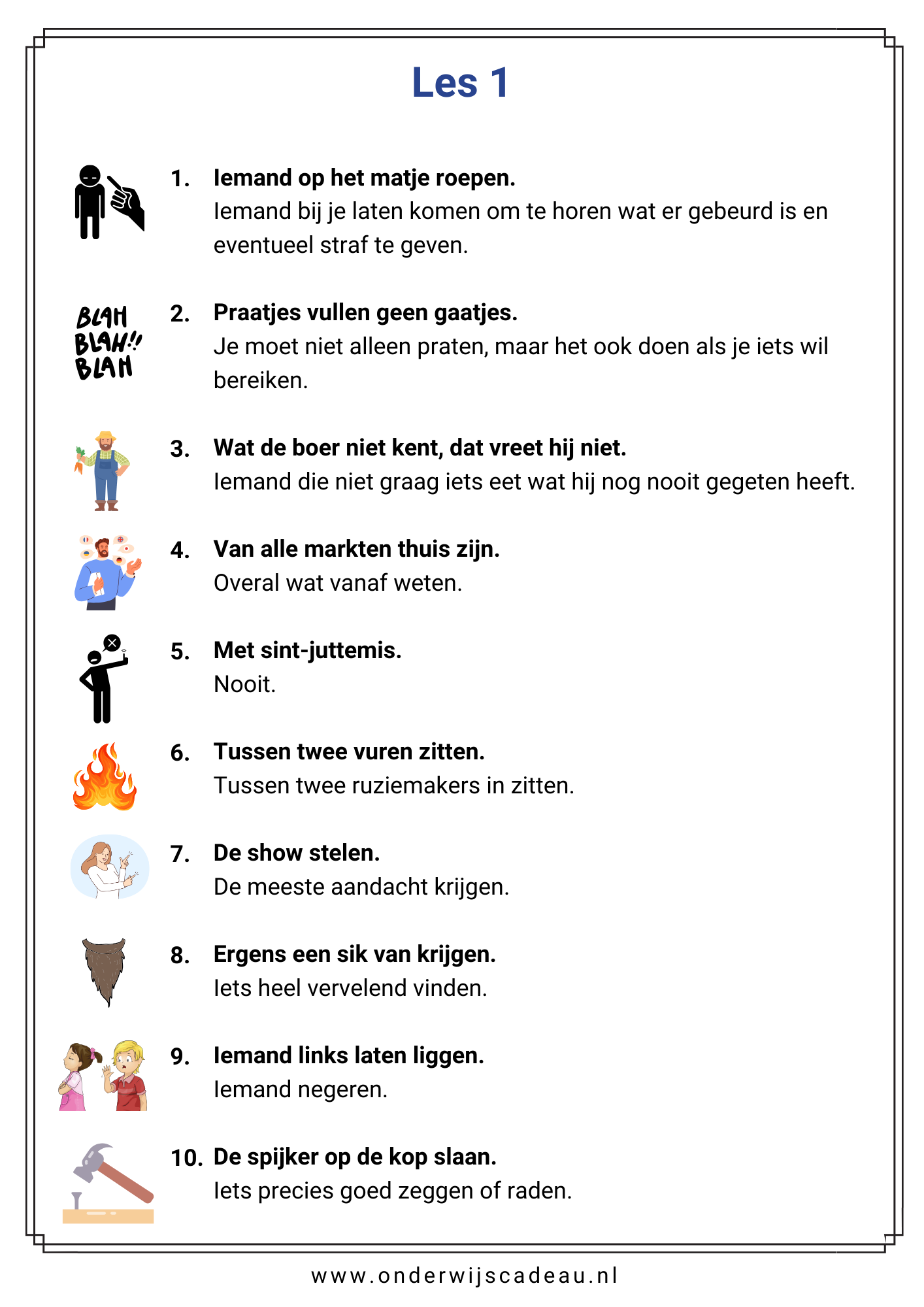 Combinatiepakket: Kampioen in spreekwoorden! - Deel 1 t/m 4