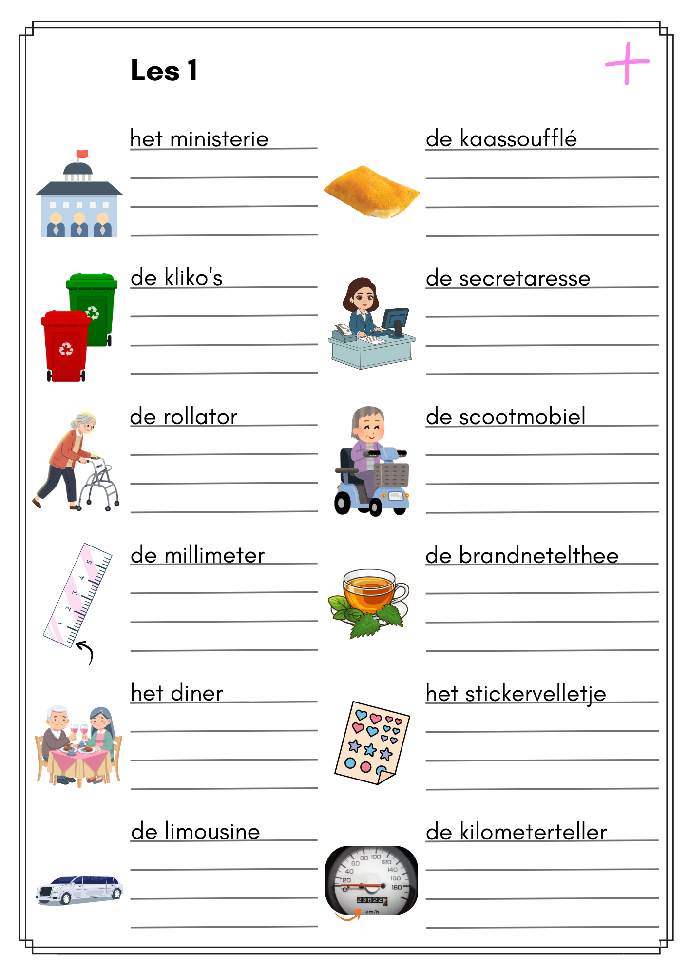 Kampioen in spelling! - M8/B8 en E8 (pluslessen)