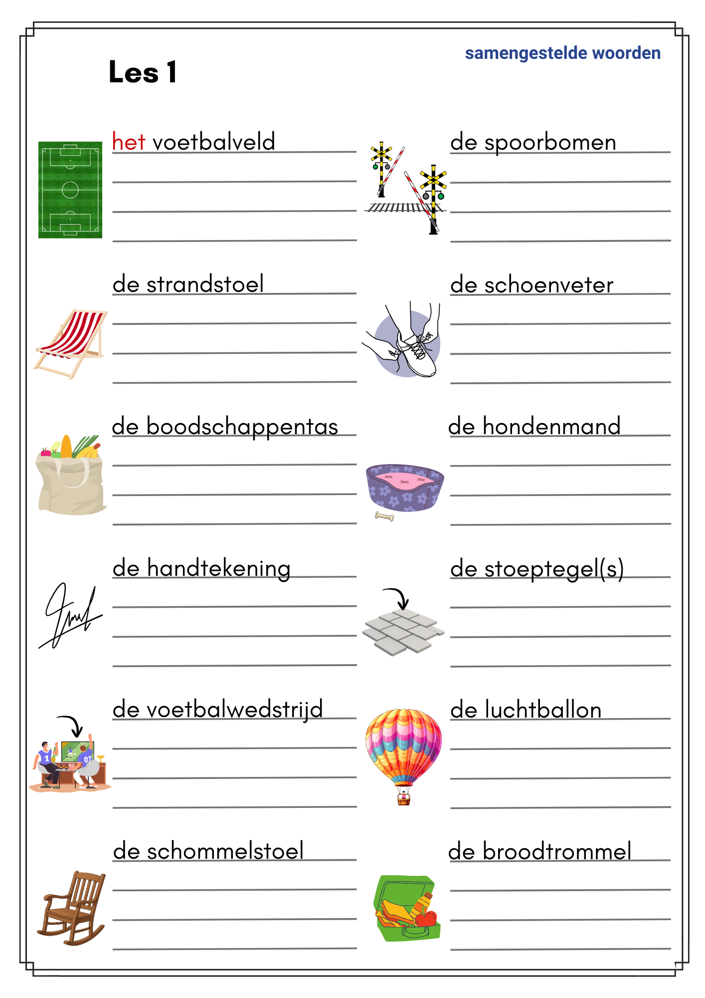 Kampioen in spelling! - M6 en E6 - NT2-versie