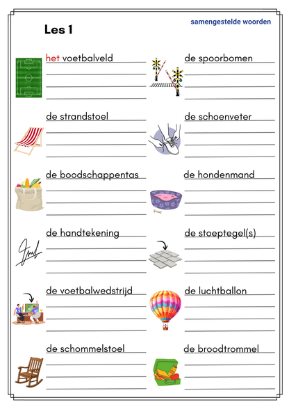 Spelling (NT2) - M6 en E6