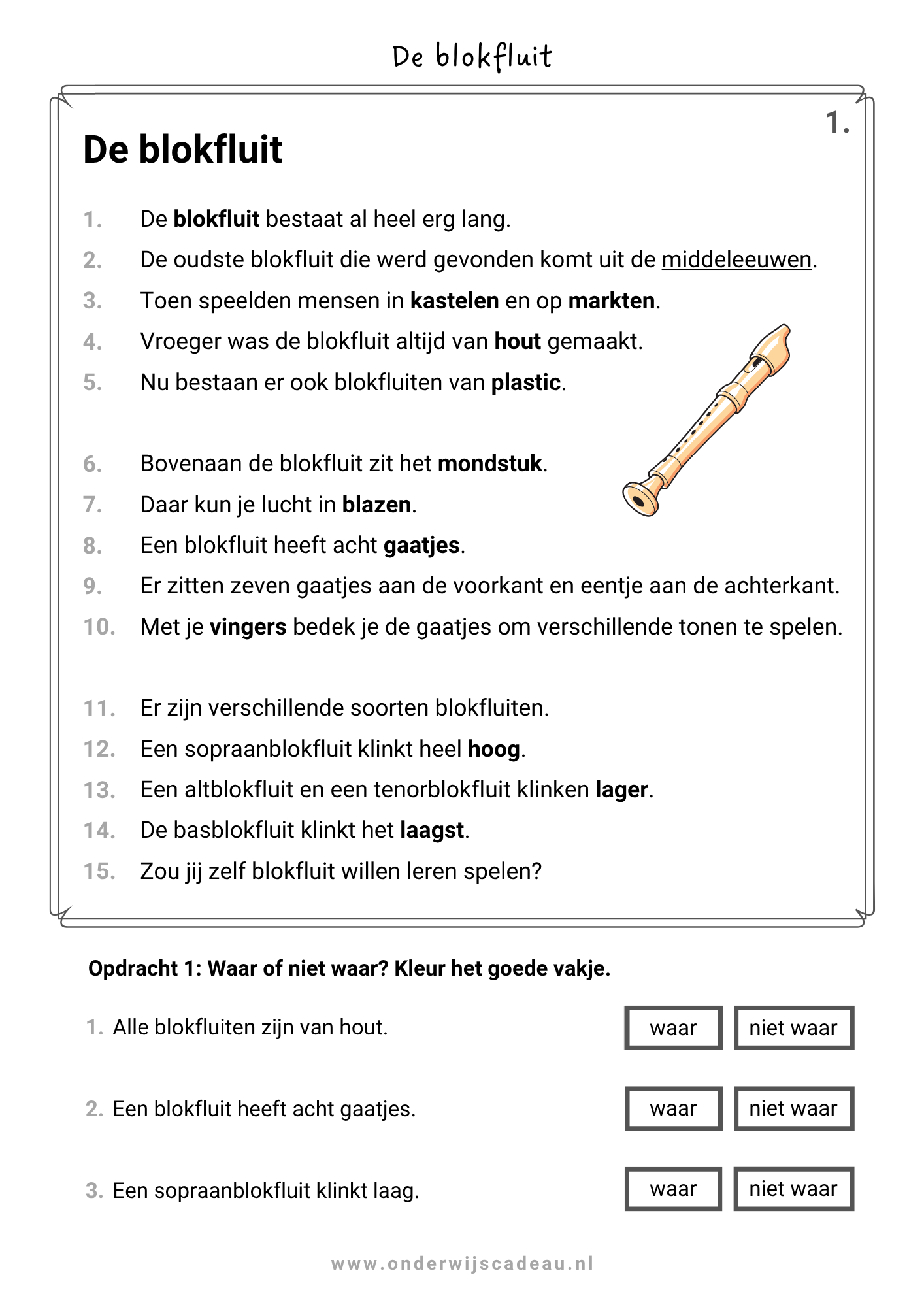 Begrijpend lezen: Muziek (NT2)