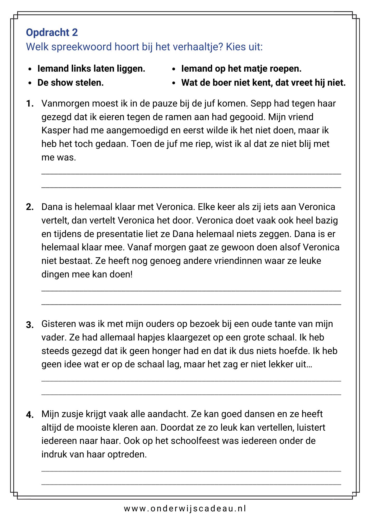 Combinatiepakket: Kampioen in spreekwoorden! - Deel 1 t/m 4