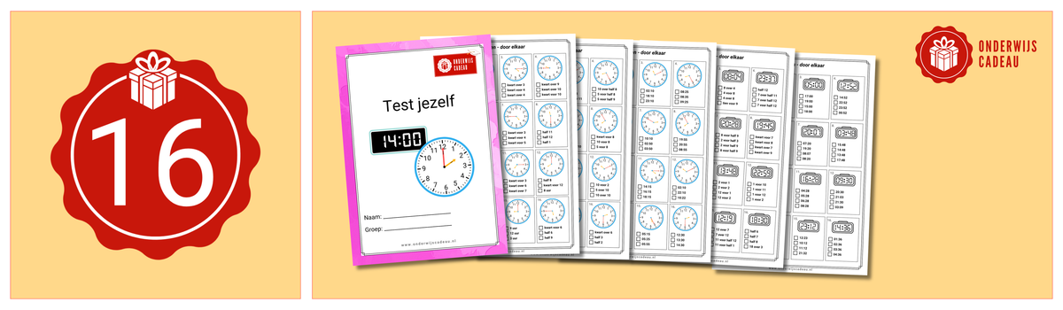 Dag 16: Voorkom onzekerheid over klokkijken