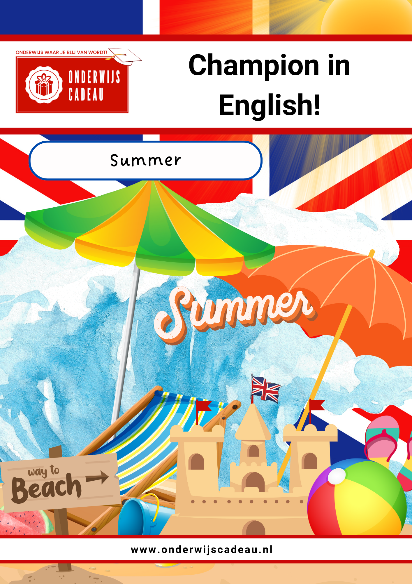 Champion in English! - Summer (themapakket)