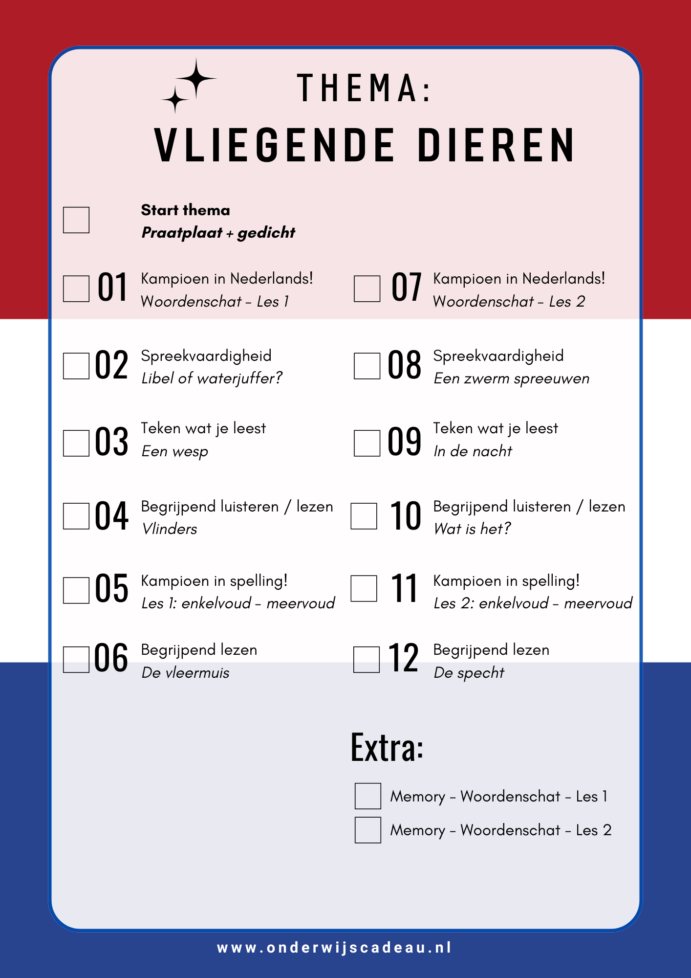 Vliegende dieren (NT2)
