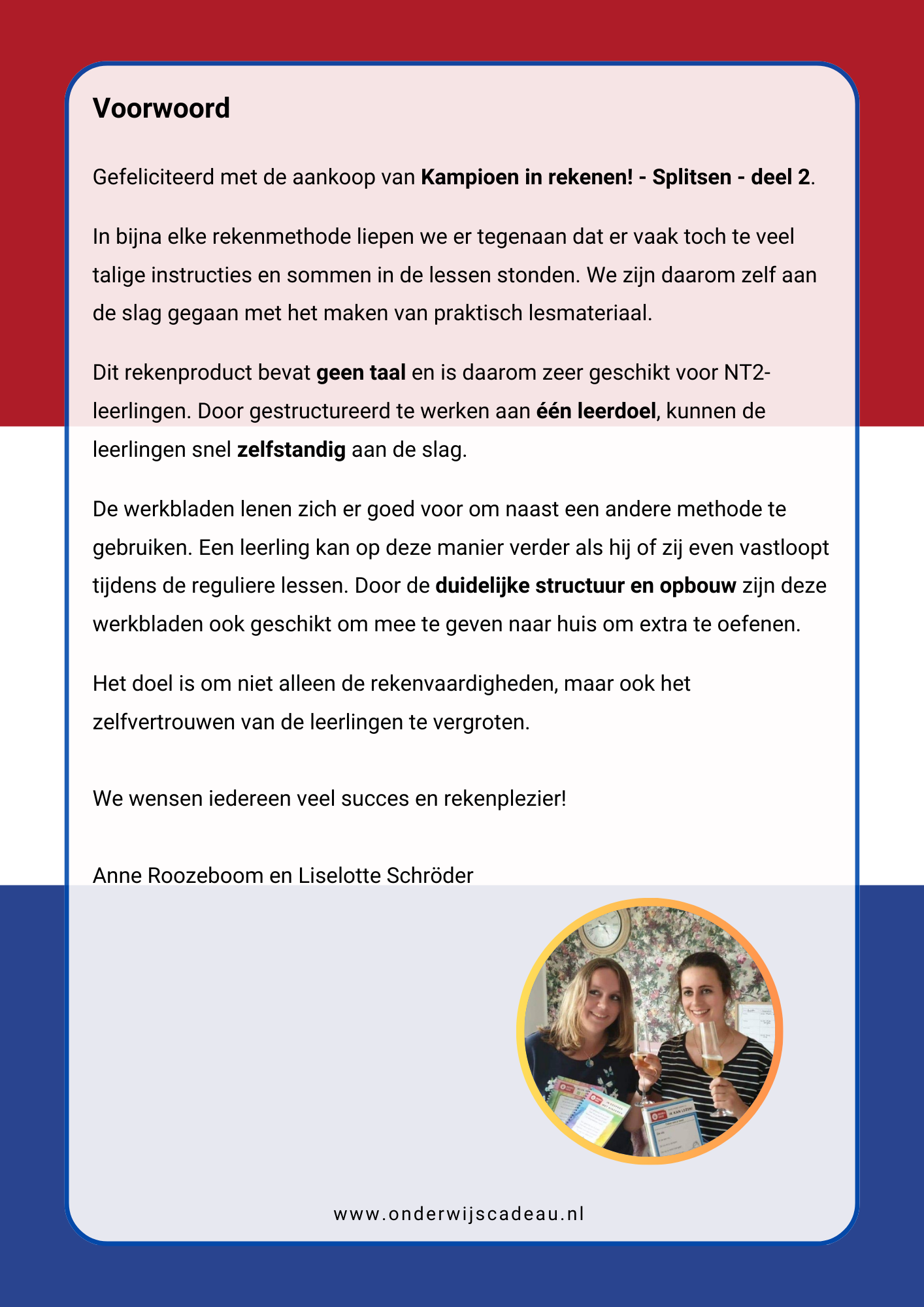 Kampioen in rekenen! - NT2 - Splitsen - Deel 2