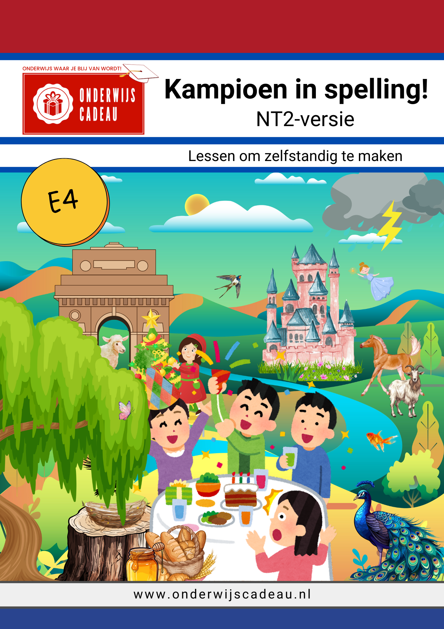 Kampioen in spelling! - M4 en E4 - NT2-versie