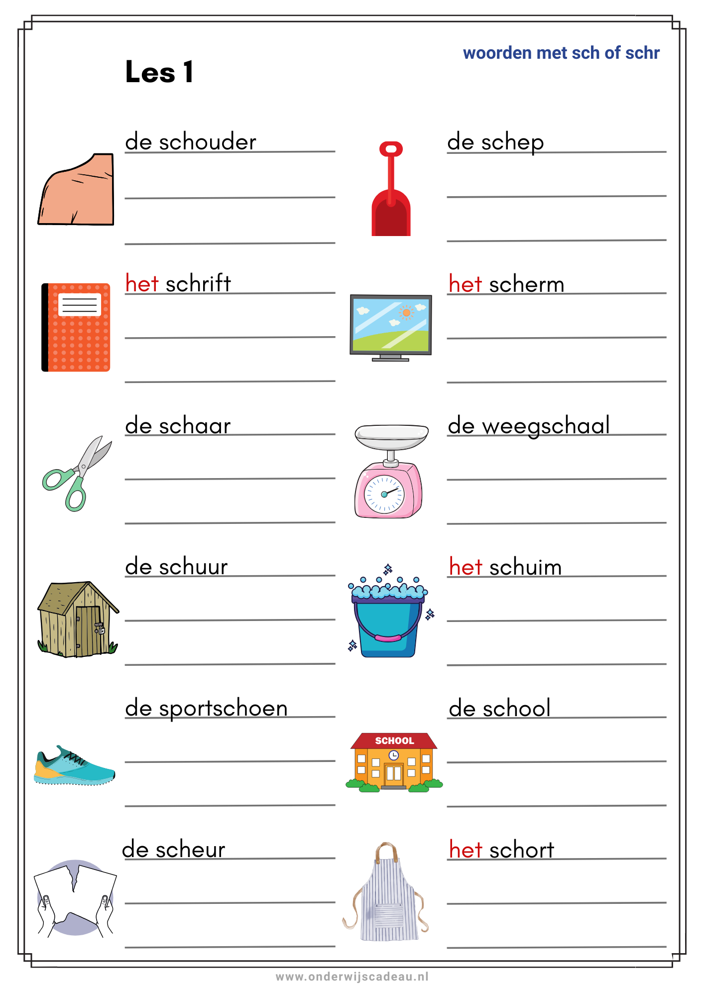 Kampioen in spelling! - M4 en E4 - NT2-versie