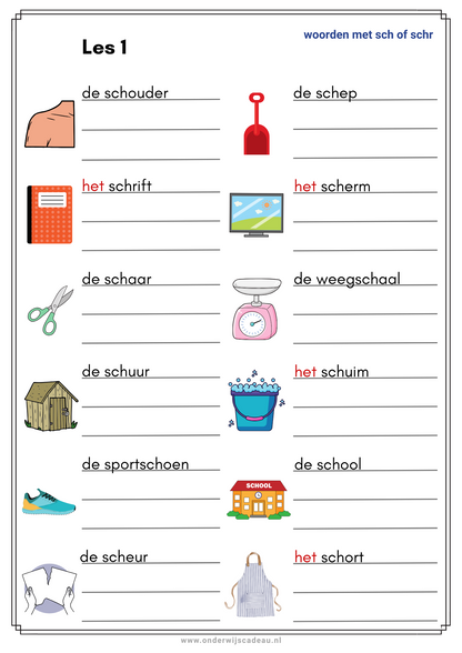 Spelling (NT2) - M4 en E4