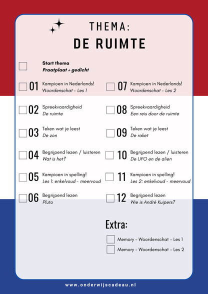 De ruimte (NT2)