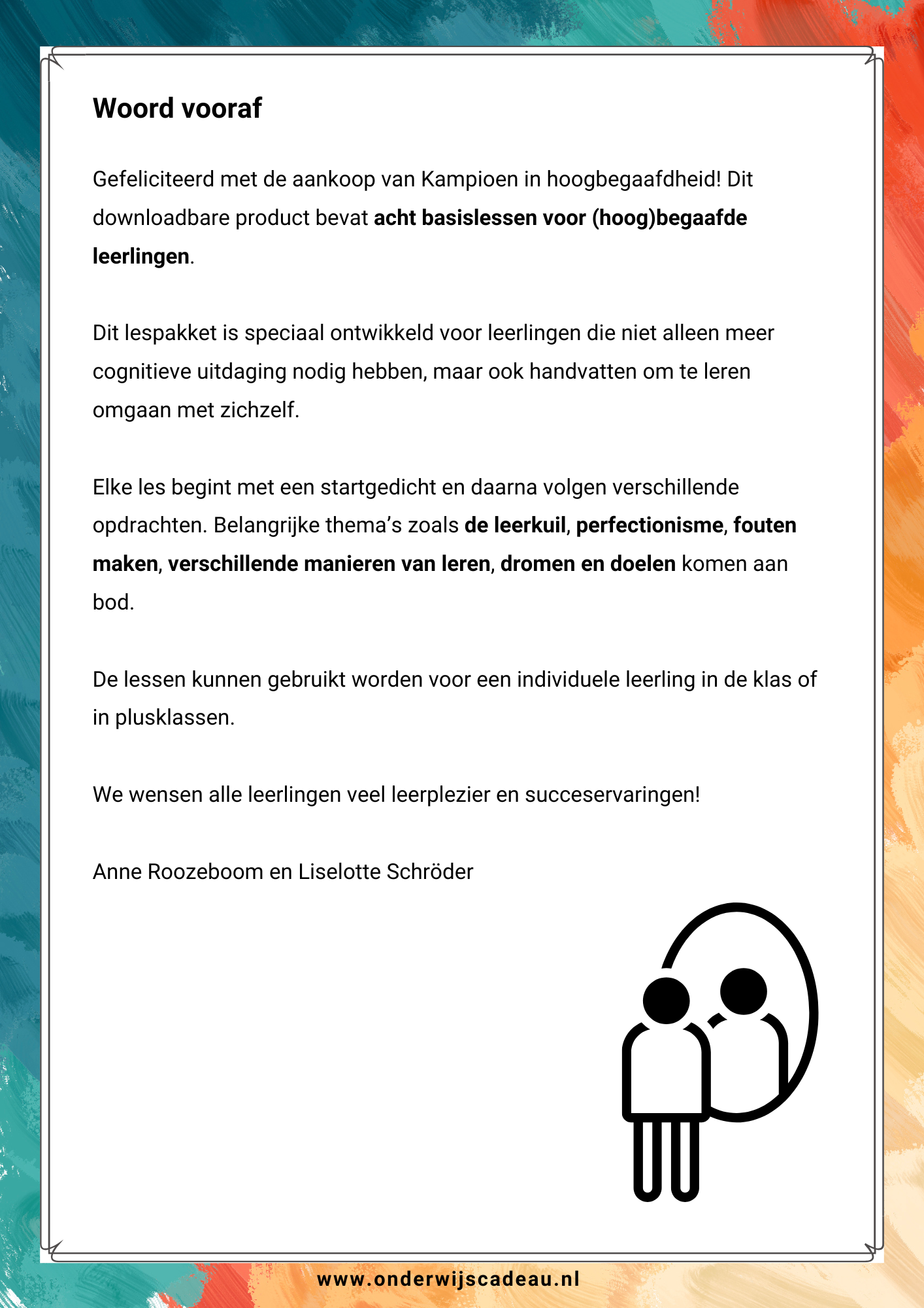 Kampioen in hoogbegaafdheid!