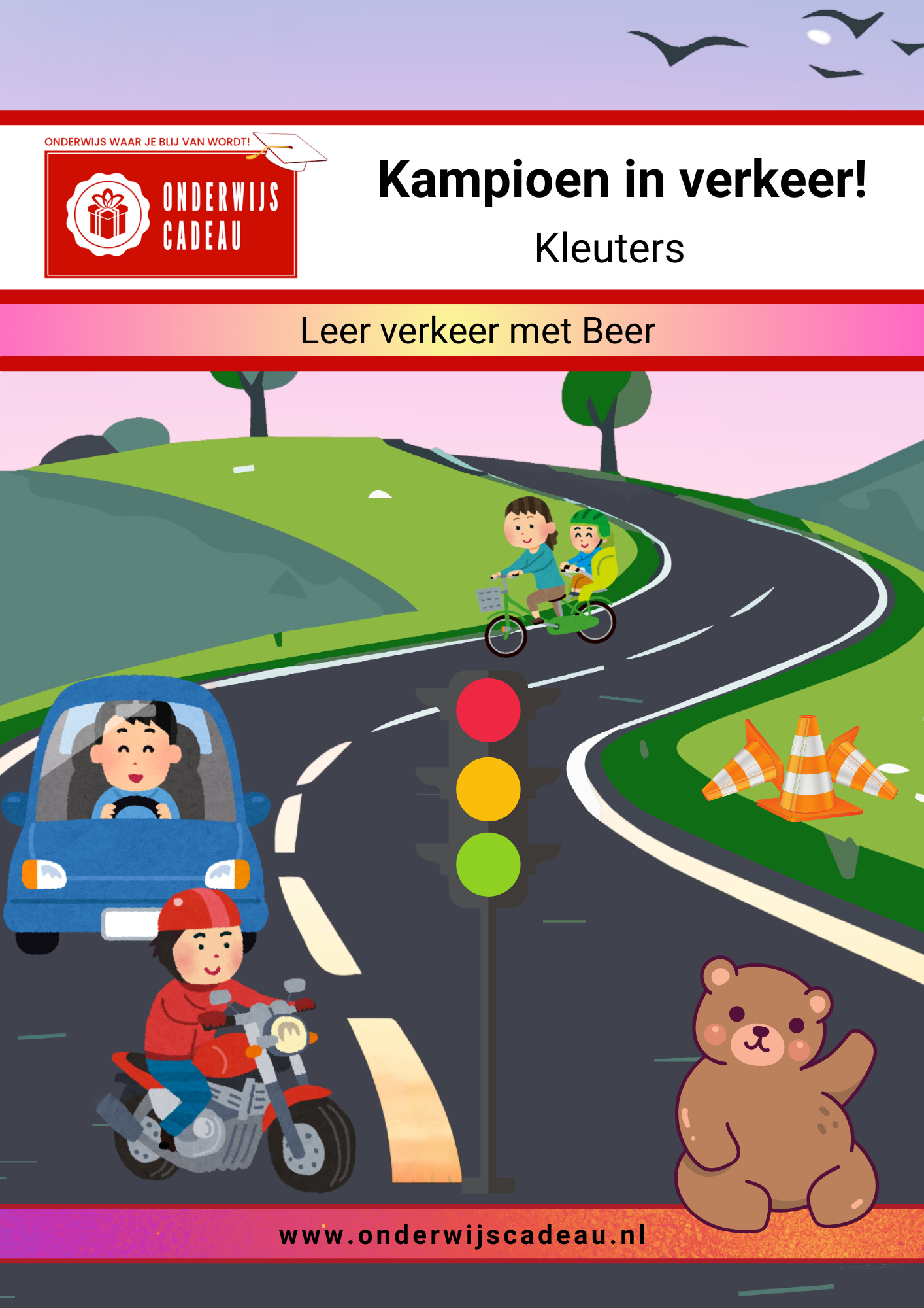 Kampioen in verkeer! - Leer verkeer met Beer