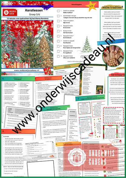 Kerstteksten (groep 3 t/m 8)