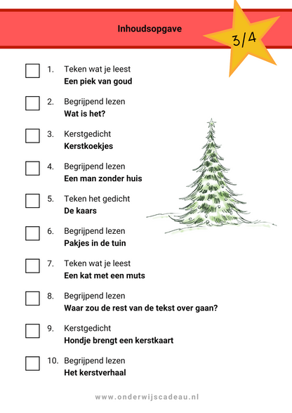 Kerstteksten (groep 3 t/m 8)