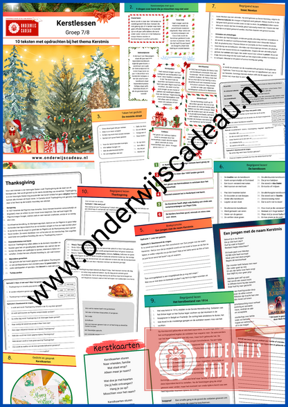 Kerstteksten (groep 3 t/m 8)