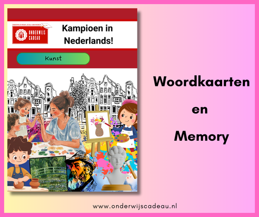 Kunst (NT2) - Woordkaarten en memory