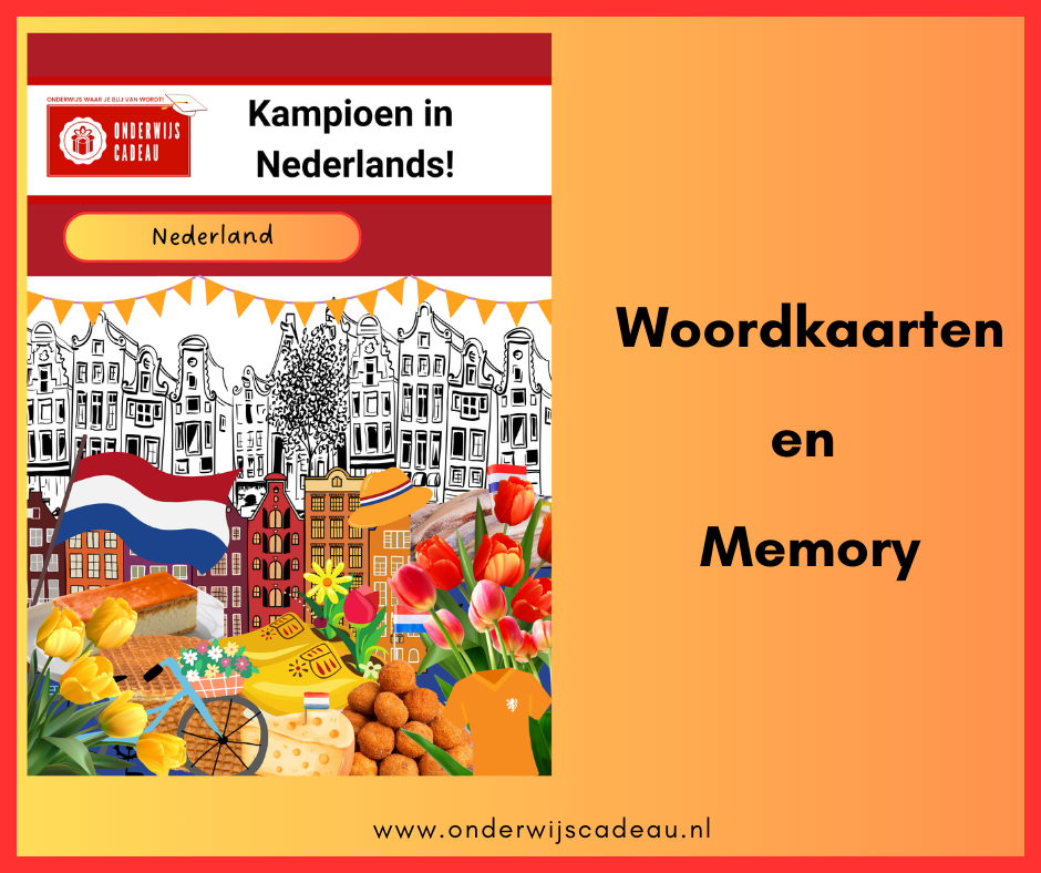 Nederland (NT2) - Woordkaarten en memory