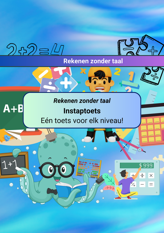 Instaptoets - Rekenen zonder taal