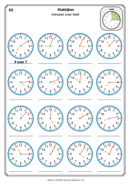 Klokkijken - Deel 1 (Analoog)