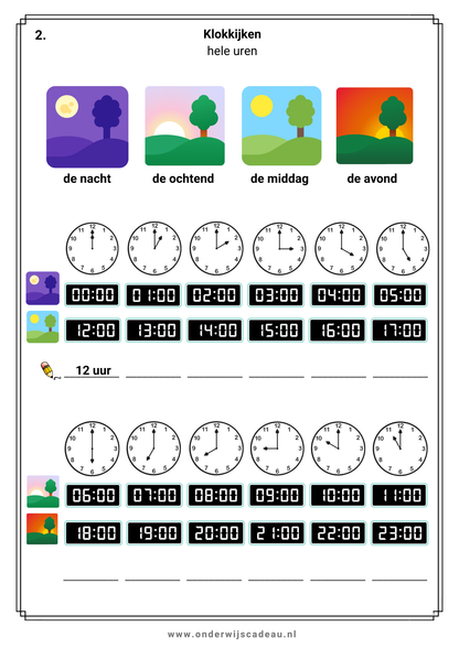 Klokkijken - Deel 2 (Digitaal)