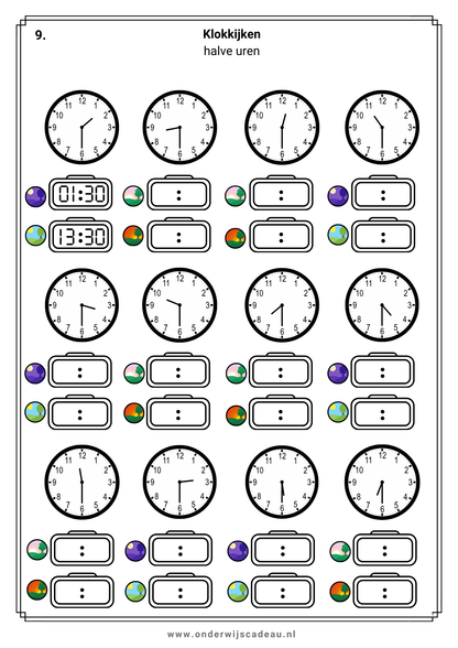 Klokkijken - Deel 2 (Digitaal)