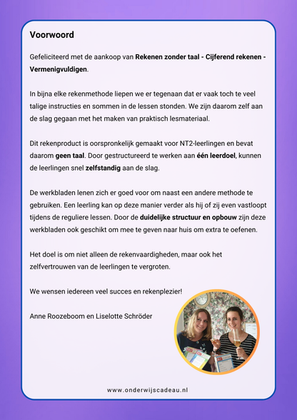 Cijferend vermenigvuldigen