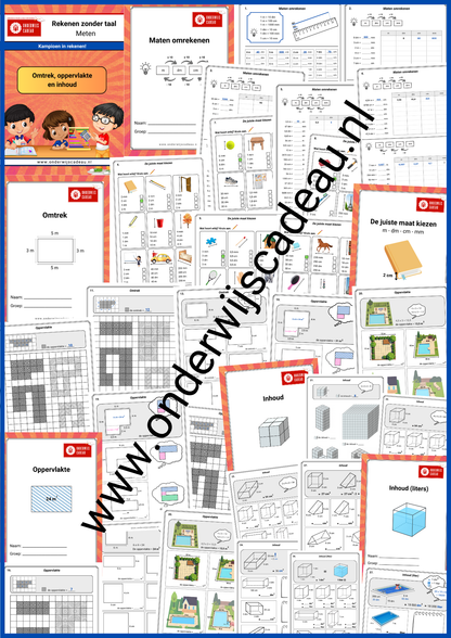 Meten (omtrek, oppervlakte en inhoud)