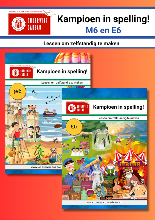 Kampioen in spelling! - M6 en E6