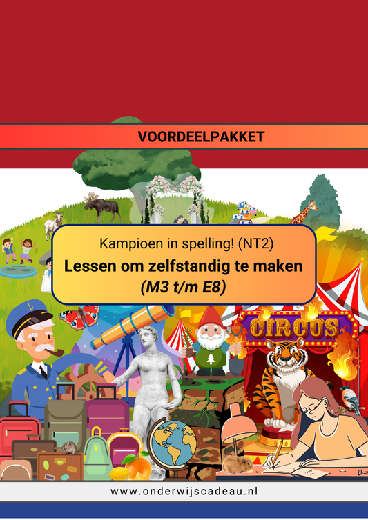 Spellingpakket (NT2) - M3 t/m E8